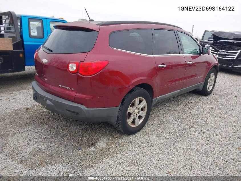 2009 Chevrolet Traverse Lt VIN: 1GNEV23D69S164122 Lot: 40854753