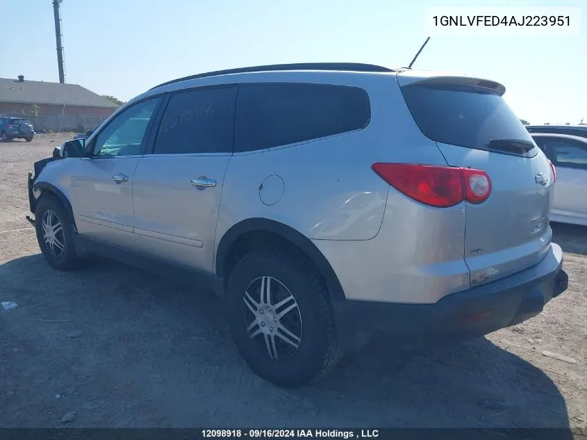 1GNLVFED4AJ223951 2010 Chevrolet Traverse