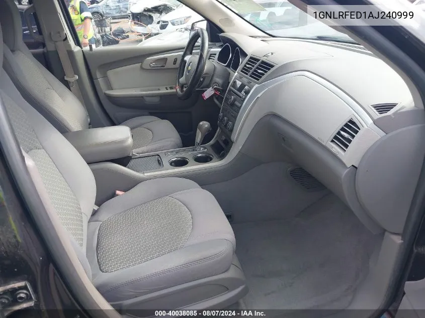 1GNLRFED1AJ240999 2010 Chevrolet Traverse Lt