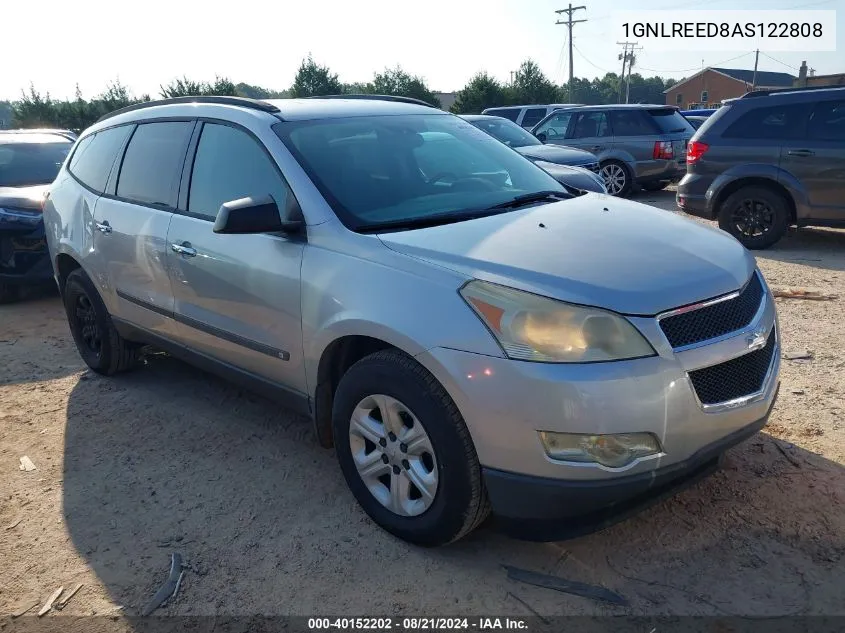 2010 Chevrolet Traverse Ls VIN: 1GNLREED8AS122808 Lot: 40152202