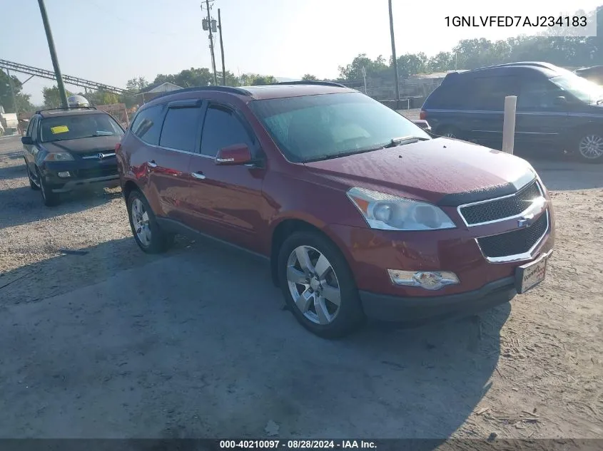 2010 Chevrolet Traverse VIN: 1GNLVFED7AJ234183 Lot: 40878779