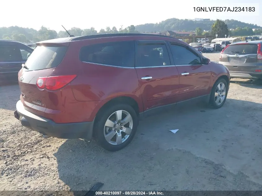 2010 Chevrolet Traverse VIN: 1GNLVFED7AJ234183 Lot: 40878779