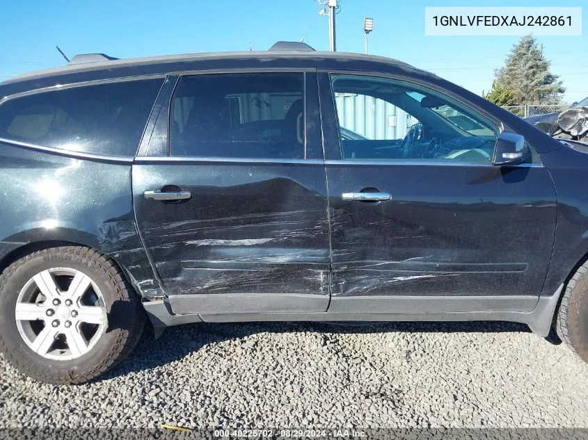 2010 Chevrolet Traverse Lt VIN: 1GNLVFEDXAJ242861 Lot: 40225702