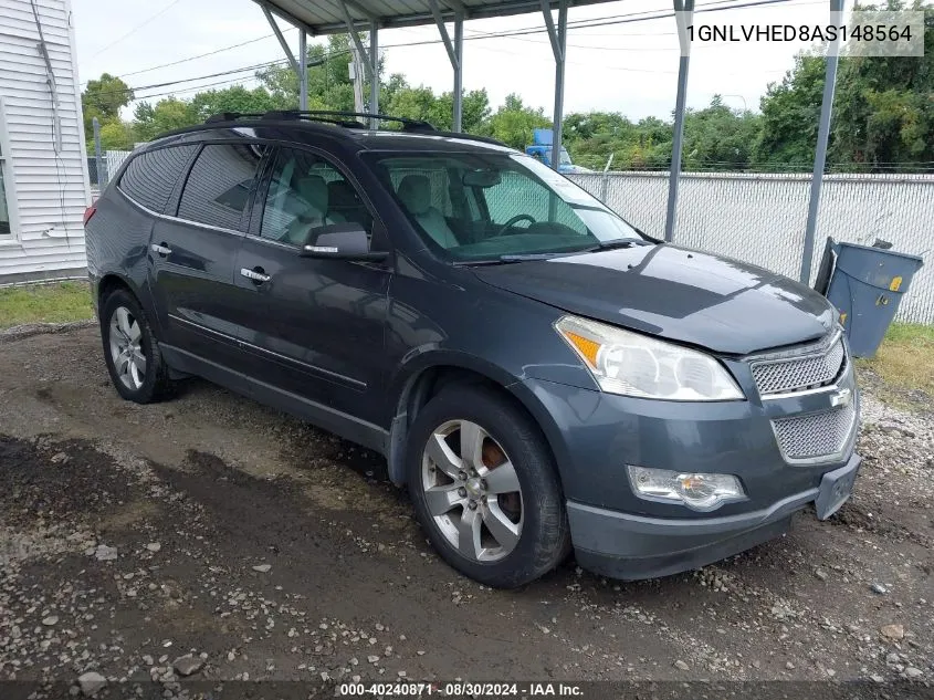 2010 Chevrolet Traverse Ltz VIN: 1GNLVHED8AS148564 Lot: 40240871