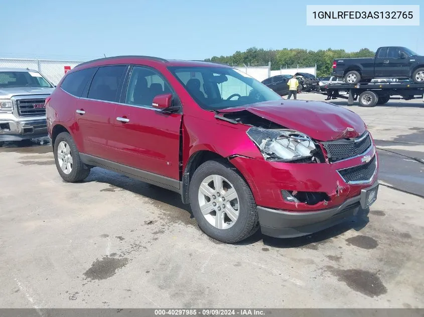 1GNLRFED3AS132765 2010 Chevrolet Traverse Lt