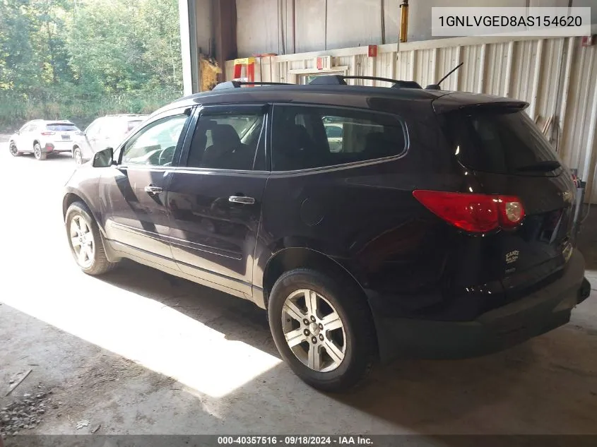 1GNLVGED8AS154620 2010 Chevrolet Traverse Lt