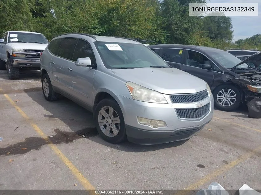 2010 Chevrolet Traverse Lt VIN: 1GNLRGED3AS132349 Lot: 40362116