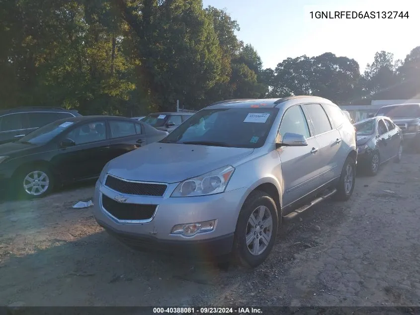 1GNLRFED6AS132744 2010 Chevrolet Traverse Lt