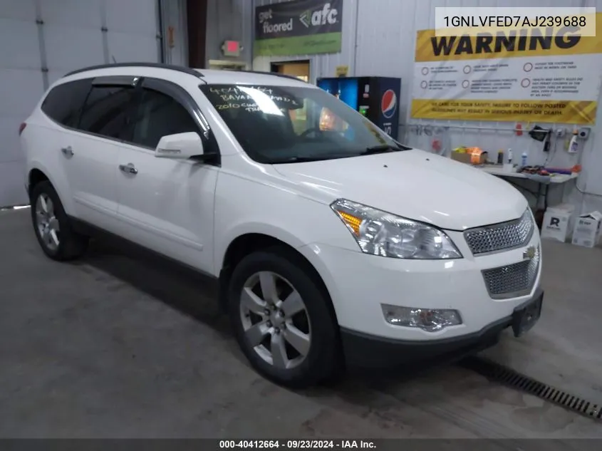 2010 Chevrolet Traverse Lt VIN: 1GNLVFED7AJ239688 Lot: 40412664