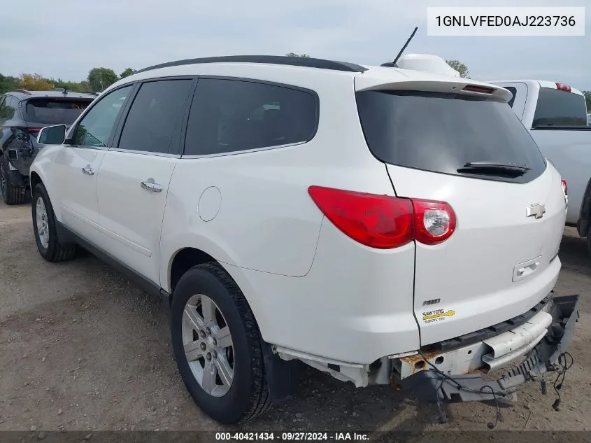 1GNLVFED0AJ223736 2010 Chevrolet Traverse Lt