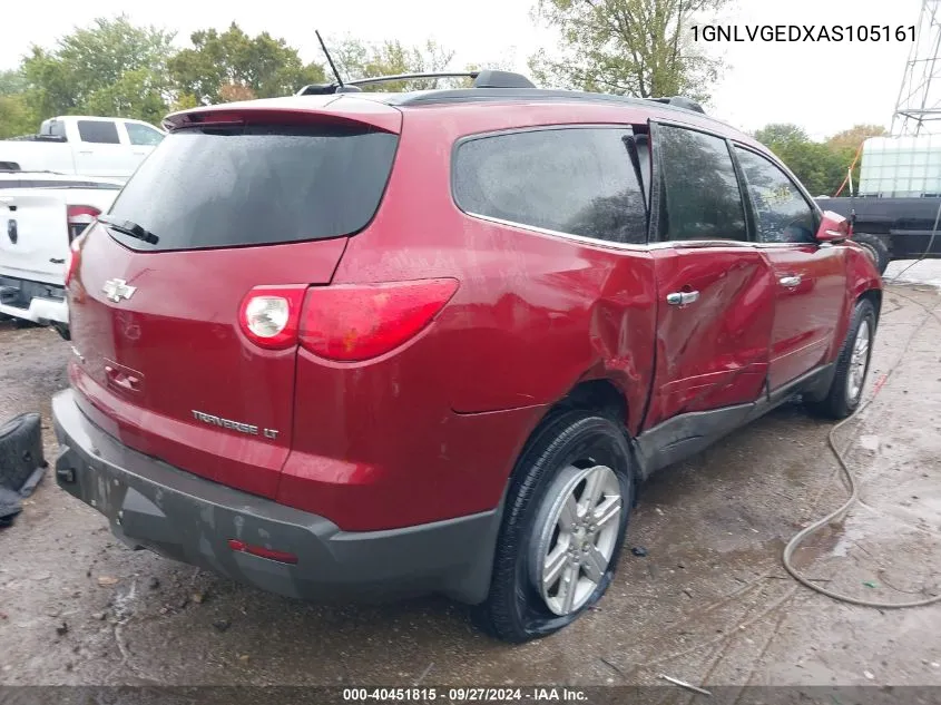 1GNLVGEDXAS105161 2010 Chevrolet Traverse Lt