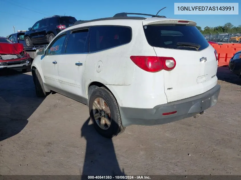 1GNLVFED7AS143991 2010 Chevrolet Traverse Lt