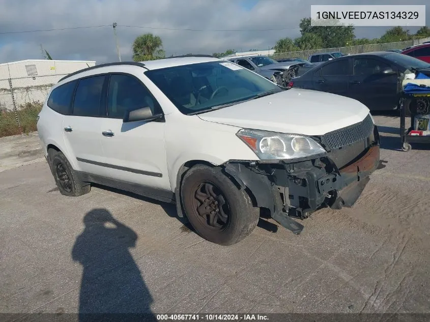 1GNLVEED7AS134329 2010 Chevrolet Traverse Ls