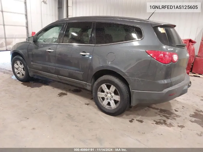 2010 Chevrolet Traverse Lt VIN: 1GNLRFED1AS125605 Lot: 40864191