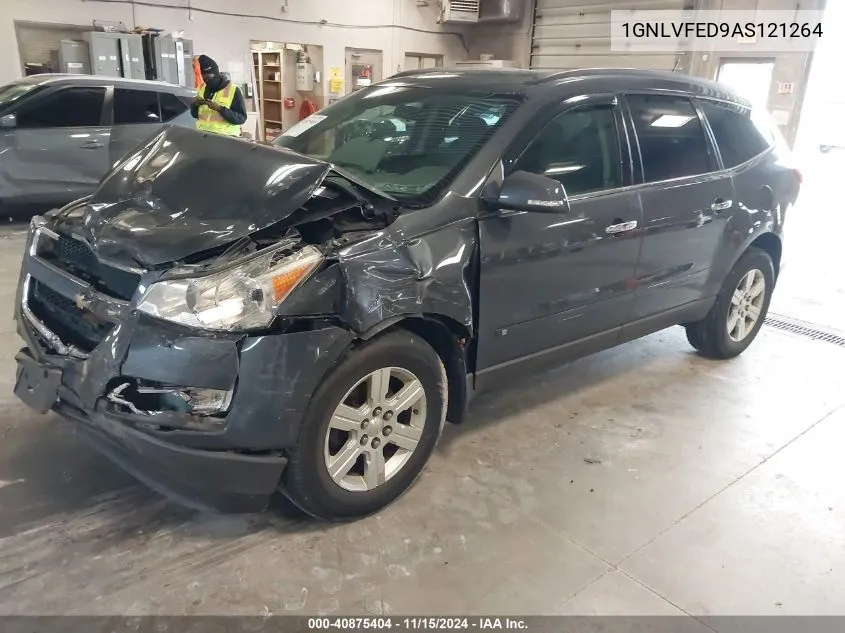 2010 Chevrolet Traverse Lt VIN: 1GNLVFED9AS121264 Lot: 40875404