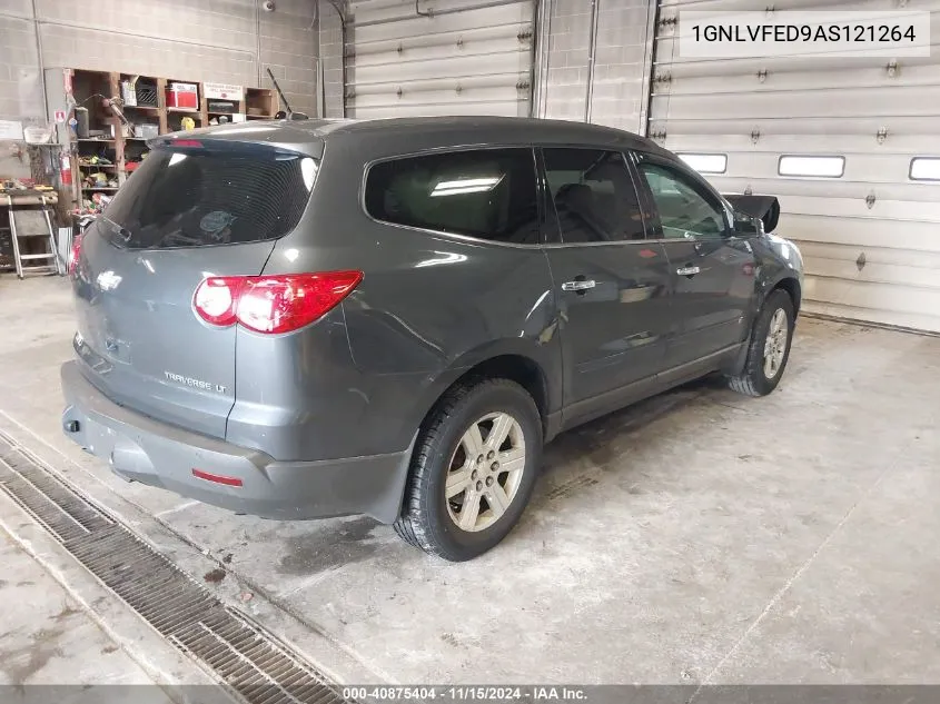 2010 Chevrolet Traverse Lt VIN: 1GNLVFED9AS121264 Lot: 40875404