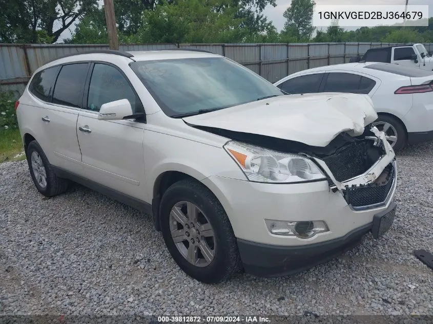 2011 Chevrolet Traverse 1Lt VIN: 1GNKVGED2BJ364679 Lot: 39812872