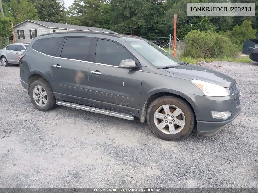 1GNKRJED6BJ223213 2011 Chevrolet Traverse 2Lt