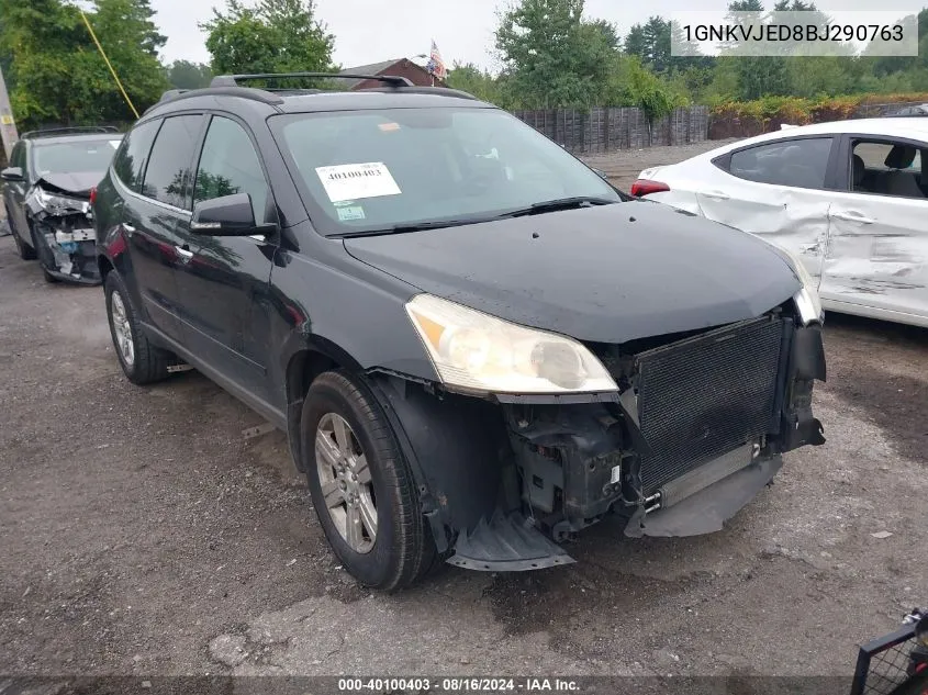 2011 Chevrolet Traverse 2Lt VIN: 1GNKVJED8BJ290763 Lot: 40100403