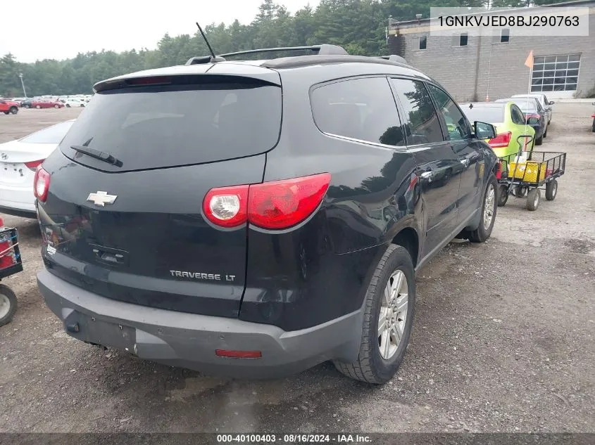 2011 Chevrolet Traverse 2Lt VIN: 1GNKVJED8BJ290763 Lot: 40100403