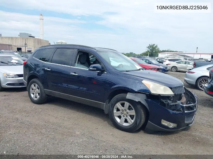 2011 Chevrolet Traverse 1Lt VIN: 1GNKRGED8BJ225046 Lot: 40216046