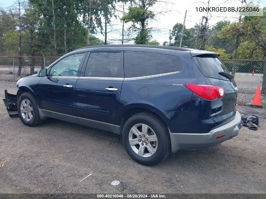 1GNKRGED8BJ225046 2011 Chevrolet Traverse 1Lt