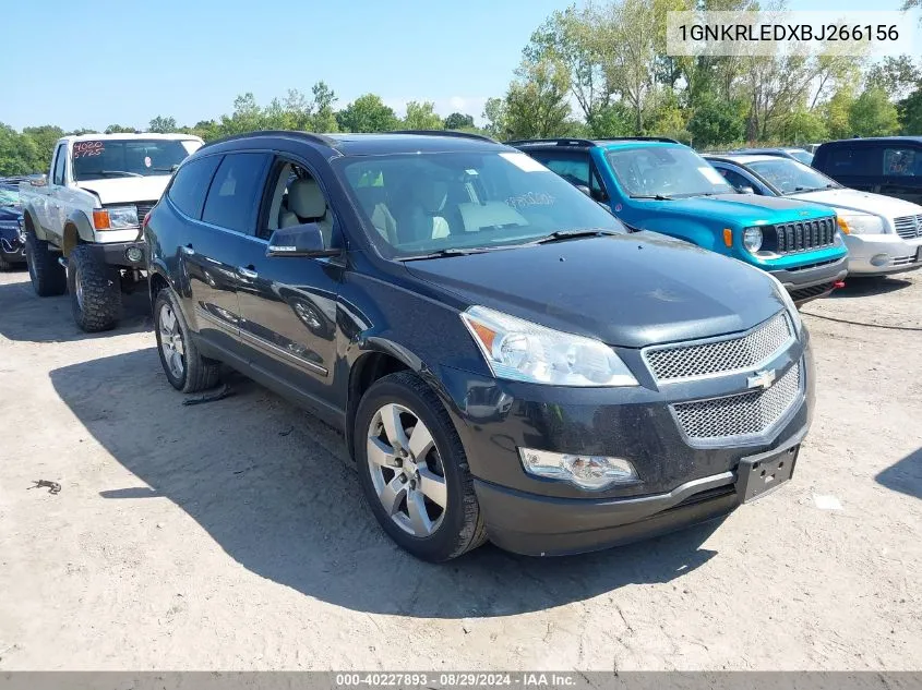 1GNKRLEDXBJ266156 2011 Chevrolet Traverse Ltz