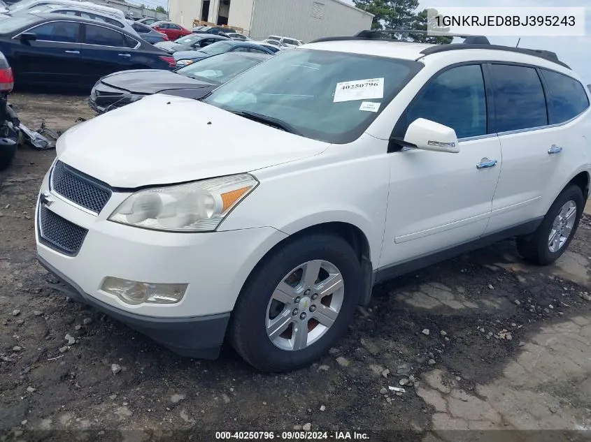 2011 Chevrolet Traverse 2Lt VIN: 1GNKRJED8BJ395243 Lot: 40250796