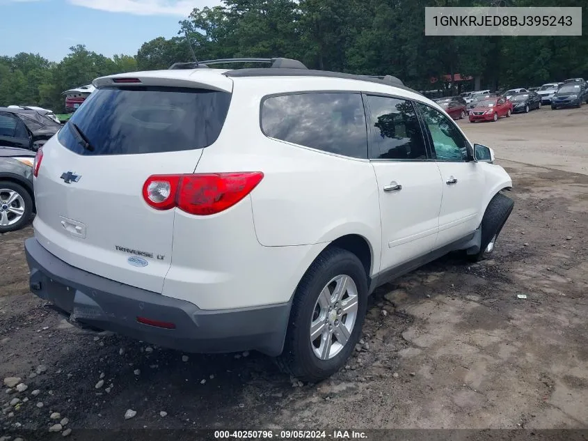 2011 Chevrolet Traverse 2Lt VIN: 1GNKRJED8BJ395243 Lot: 40250796