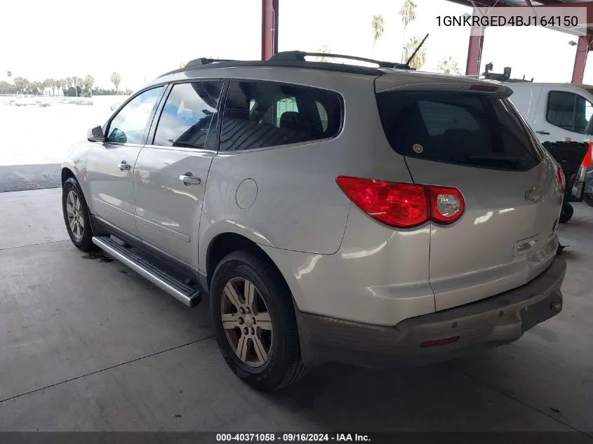 2011 Chevrolet Traverse 1Lt VIN: 1GNKRGED4BJ164150 Lot: 40371058