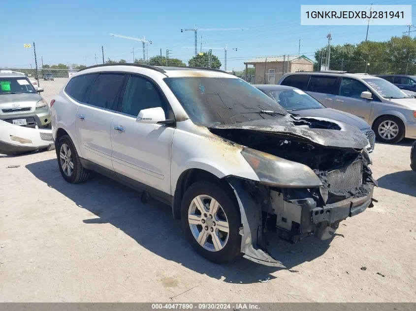 2011 Chevrolet Traverse 2Lt VIN: 1GNKRJEDXBJ281941 Lot: 40477890