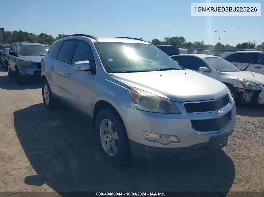 2011 Chevrolet Traverse 2Lt VIN: 1GNKRJED3BJ225226 Lot: 40489944