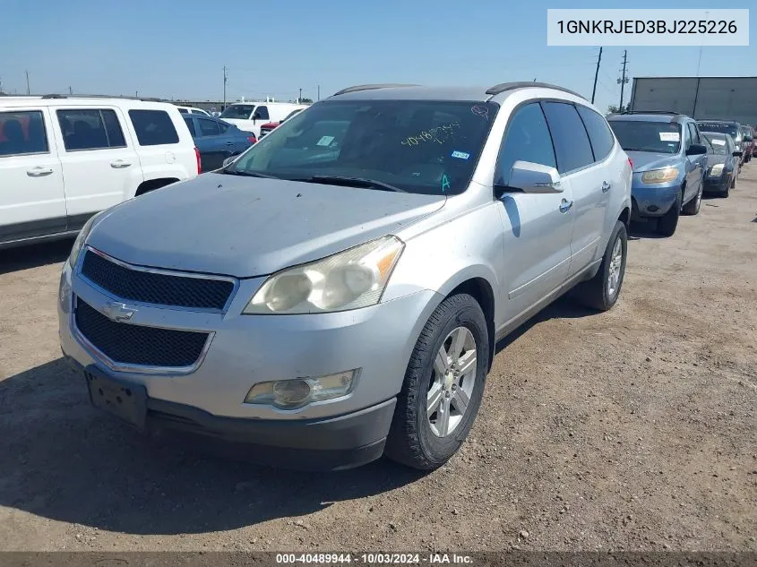 2011 Chevrolet Traverse 2Lt VIN: 1GNKRJED3BJ225226 Lot: 40489944