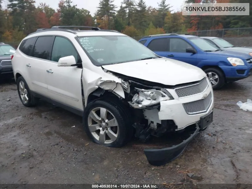 2011 Chevrolet Traverse Ltz VIN: 1GNKVLED5BJ385566 Lot: 40530314