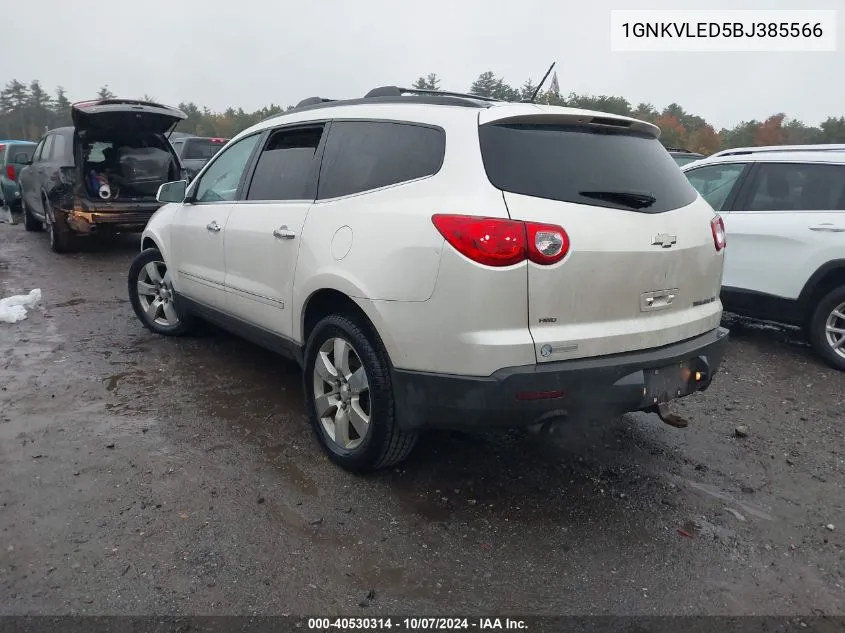 2011 Chevrolet Traverse Ltz VIN: 1GNKVLED5BJ385566 Lot: 40530314