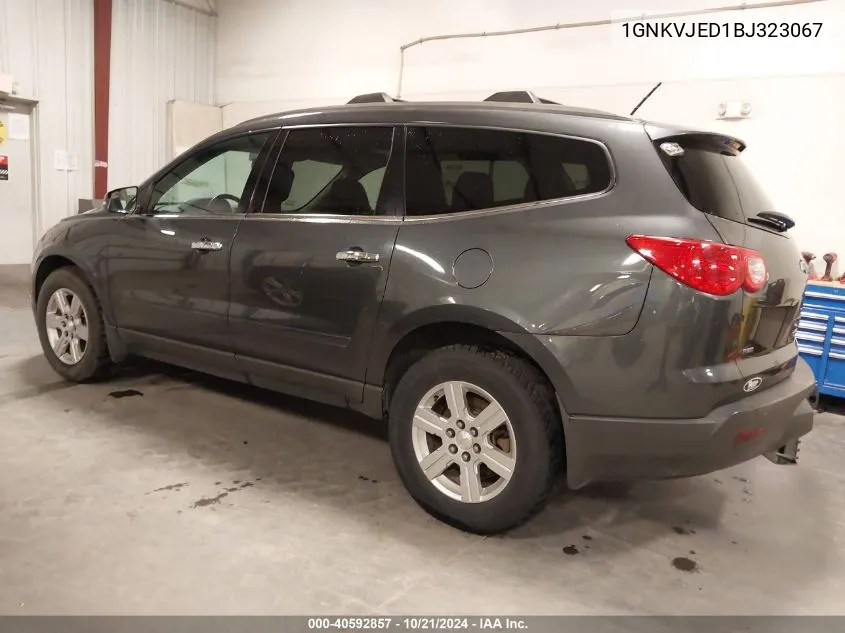 2011 Chevrolet Traverse 2Lt VIN: 1GNKVJED1BJ323067 Lot: 40592857