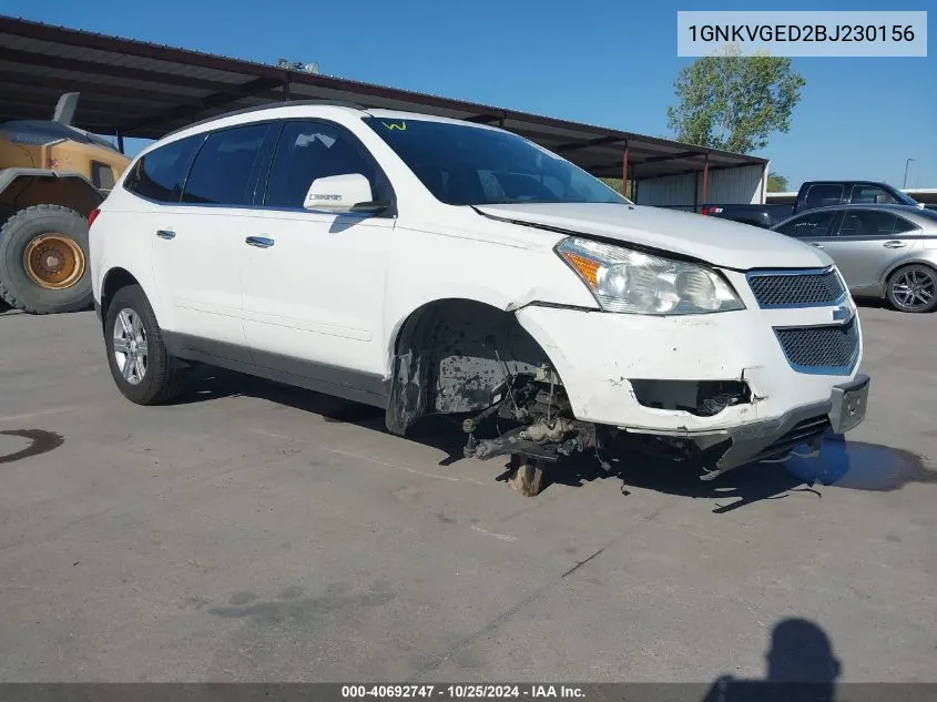 2011 Chevrolet Traverse 1Lt VIN: 1GNKVGED2BJ230156 Lot: 40692747