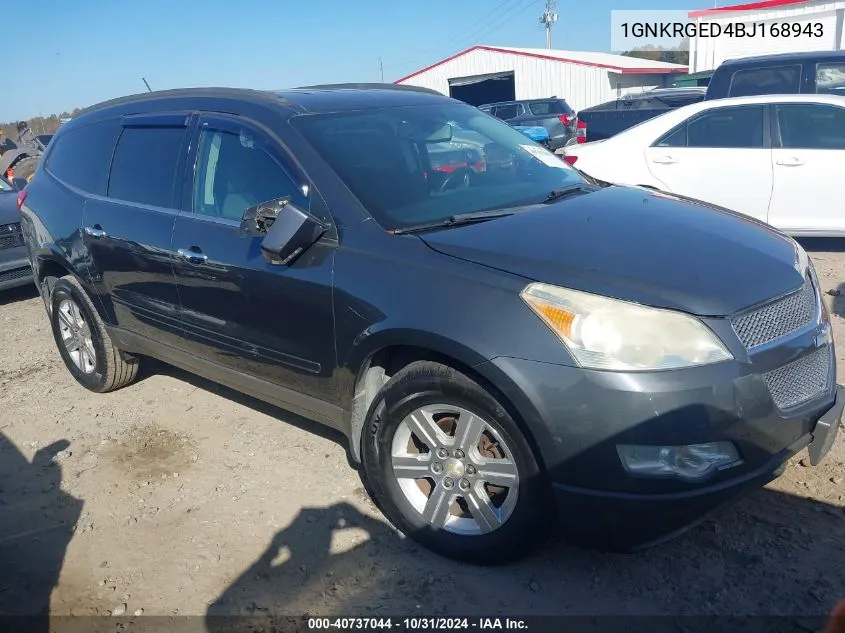 2011 Chevrolet Traverse 1Lt VIN: 1GNKRGED4BJ168943 Lot: 40737044