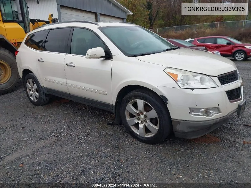 2011 Chevrolet Traverse 1Lt VIN: 1GNKRGED0BJ339395 Lot: 40773224