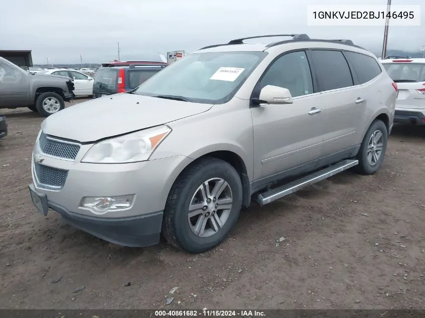 2011 Chevrolet Traverse 2Lt VIN: 1GNKVJED2BJ146495 Lot: 40861682