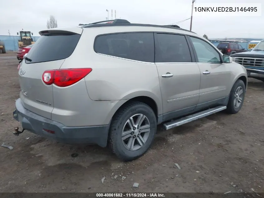 2011 Chevrolet Traverse 2Lt VIN: 1GNKVJED2BJ146495 Lot: 40861682