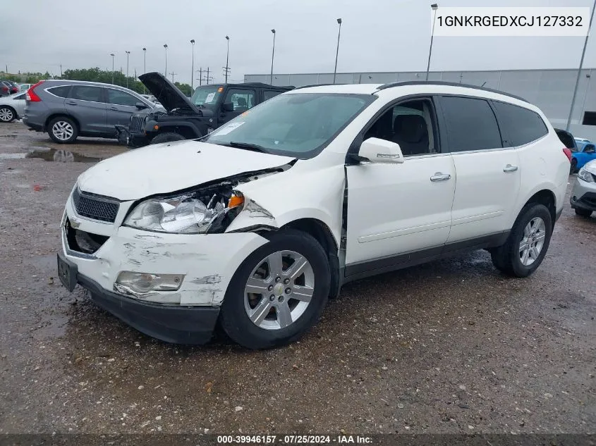 2012 Chevrolet Traverse 1Lt VIN: 1GNKRGEDXCJ127332 Lot: 39946157