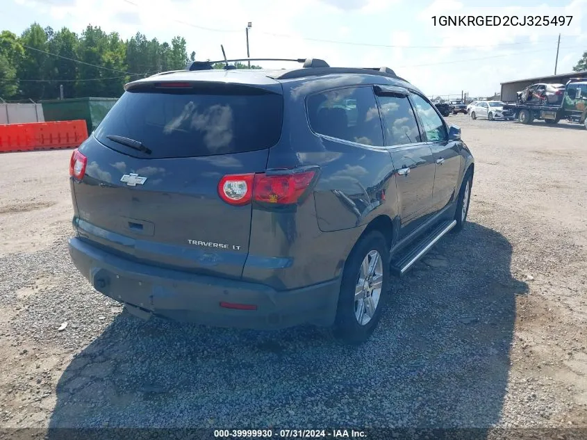 2012 Chevrolet Traverse 1Lt VIN: 1GNKRGED2CJ325497 Lot: 39999930