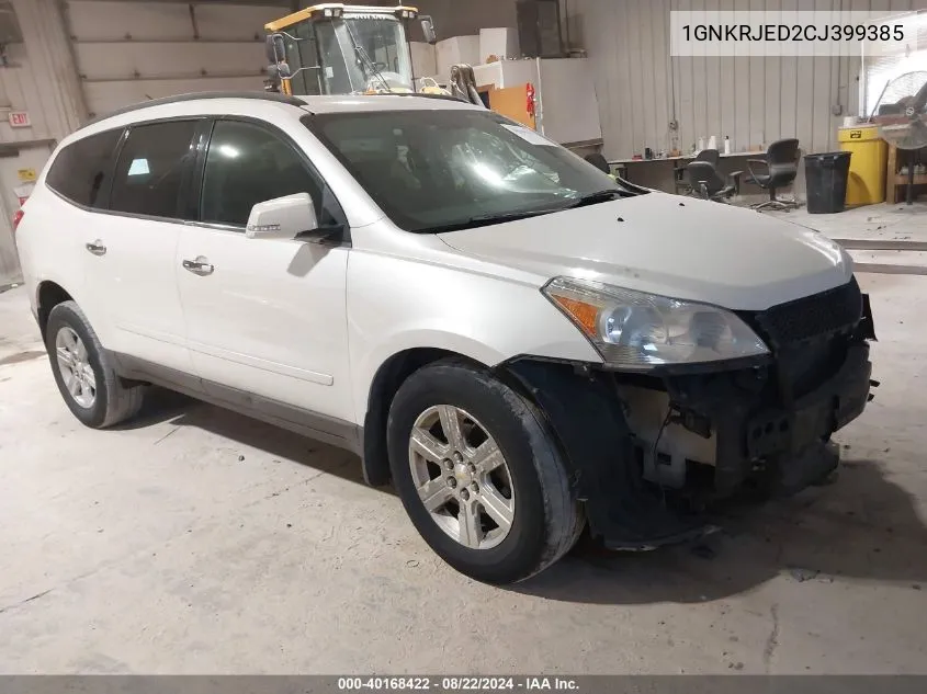 2012 Chevrolet Traverse 2Lt VIN: 1GNKRJED2CJ399385 Lot: 40168422