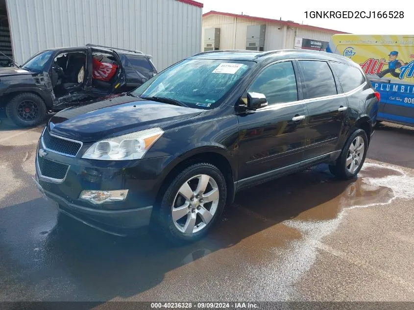 1GNKRGED2CJ166528 2012 Chevrolet Traverse 1Lt