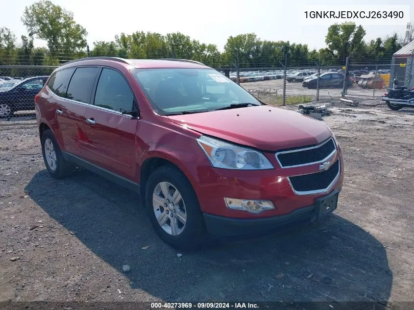 2012 Chevrolet Traverse 2Lt VIN: 1GNKRJEDXCJ263490 Lot: 40273969