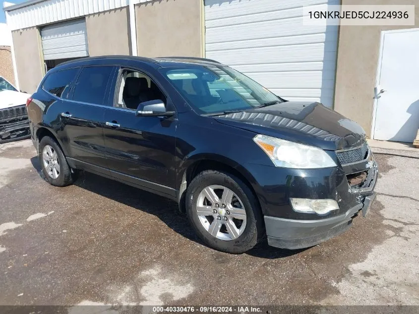 2012 Chevrolet Traverse 2Lt VIN: 1GNKRJED5CJ224936 Lot: 40330476