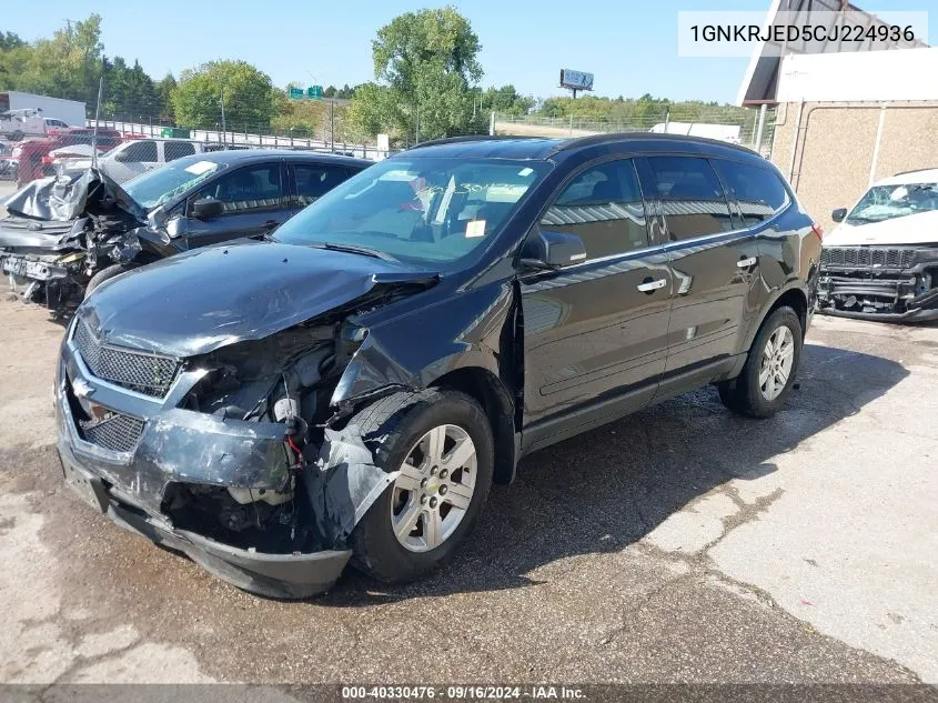 2012 Chevrolet Traverse 2Lt VIN: 1GNKRJED5CJ224936 Lot: 40330476