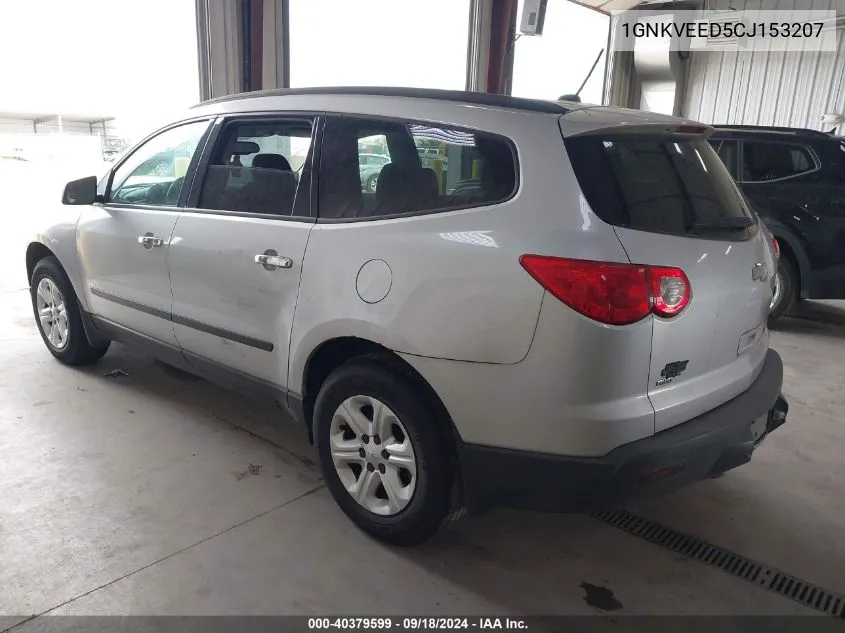 1GNKVEED5CJ153207 2012 Chevrolet Traverse Ls