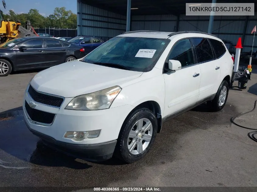 1GNKRGED5CJ127142 2012 Chevrolet Traverse 1Lt